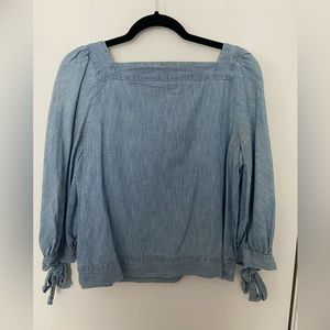 Gap Blue Blouse - Small